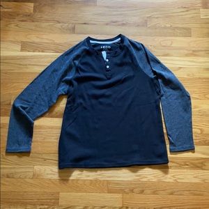 IZOD long sleeve sleep-shirt